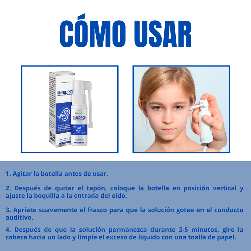 SPRAY LIMPIADOR DE OIDO