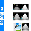 LAMPARA PANEL SOLAR CON SENSOR Y CONTROL